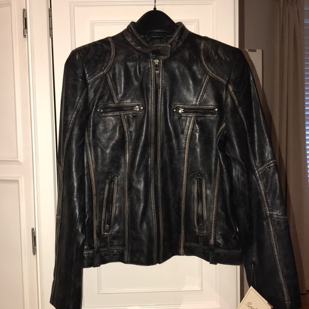 Genuine leather Scully leather jacket